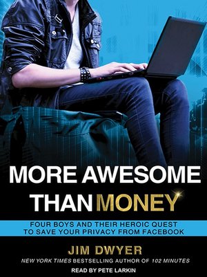 cover image of More Awesome Than Money